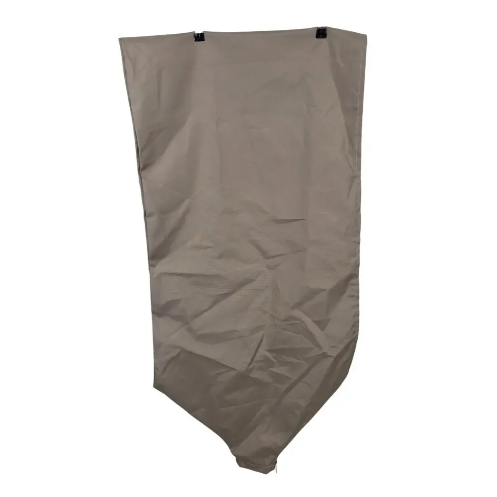 Restoration Hardware Umbrella Cover 10ft Grey Hexagonal Market Batyline Mesh NWT